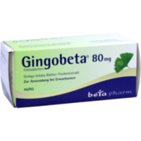 GINGOBETA 80 mg Filmtabletten