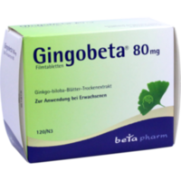 GINGOBETA 80 mg Filmtabletten