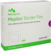 MEPILEX Border Flex Schaumverb.haft.10x10 cm