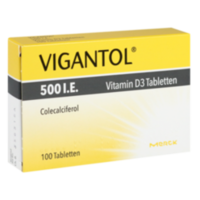 Vigantol 500 I.E. Vitamin D3 Tabletten