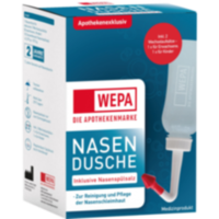 WEPA Nasendusche mit 10x2,95 g Nasenspülsalz