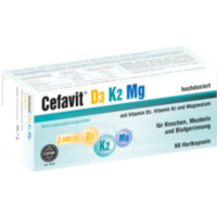 CEFAVIT D3 K2 Mg 2.000 I.E. Hartkapseln