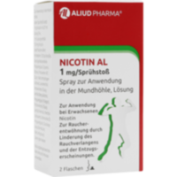 Nicotin AL 1mg/Sprühstoß Spray z.An.i.d.Mundhö Lsg