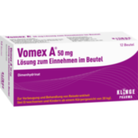 Vomex A 50 mg Lösung zum Einnehmen im Beutel