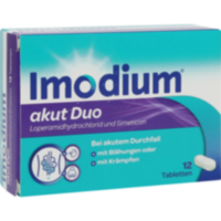 Imodium akut Duo 2 mg/125 mg Tabletten