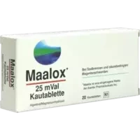 MAALOX 25 mVAL