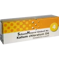 SchuckMineral Globuli 4 Kalium chloratum D 6