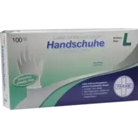 Einmal Handschuhe Latex puderfrei L