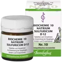 Biochemie 10 Natrium sulfuricum D 12