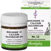 Biochemie 12 Calcium sulfuricum D 6