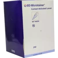 BD Microtainer Lanzette blau