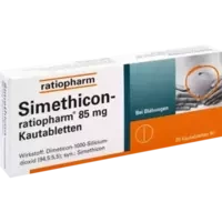 Simethicon-ratiopharm 85mg Kautabletten