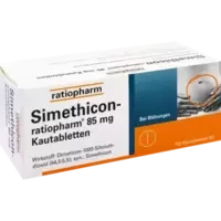 Simethicon-ratiopharm 85MG Kautabletten