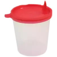 Urinbecher mit Schnappdeckel