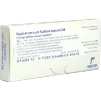 EQUISETUM C SULF TOST D 6