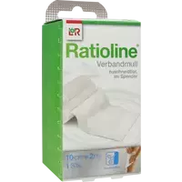 Ratioline acute Verbandmull gerollt 10cmx2m