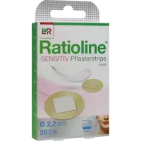 Ratioline sensitive Pflasterstrips rund