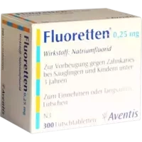 FLUORETTEN 0.25MG