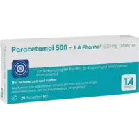 Paracetamol 500 - 1 A Pharma