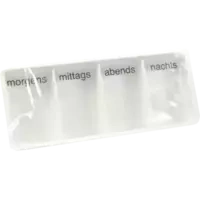 Tablettendose morgens/mittags/abend/nacht
