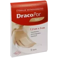 Dracopor Wundverband steril hautfarben ster5x7.2cm