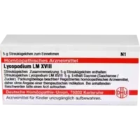 LYCOPODIUM LM XVIII
