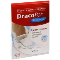 Dracopor Waterproof Wundverband steril 5cmx7.2cm