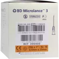 BD MICROLANCE 25G KAN 1