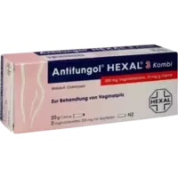 Antifungol HEXAL 3 KOMBI 3Vaginaltabl.+20g Creme