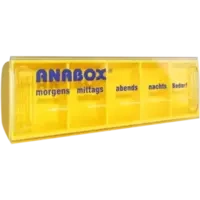 ANABOX-Tagesbox farbig-sortiert