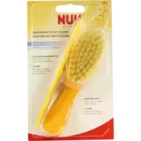 NUK Babybürste mit Kamm (Blisterkarte)