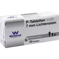 P TABLETTEN WEISS 7MM TEIL