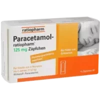 Paracetamol-ratiopharm 125mg Zäpfchen