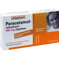 Paracetamol-ratiopharm 500mg Zäpfchen