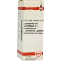 ANTIMONIUM SULF AURANT D 6