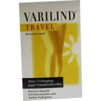 VARILIND TRAVEL Knie Baumwolle schwarz S