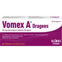 VOMEX A Dragees 50 mg überzogene Tabletten Dragees