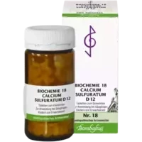 Biochemie 18 Calcium sulfuratum D12