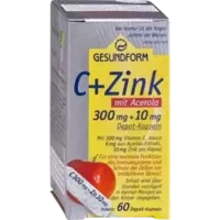 Gesundform C+Zink mit Acerola Depot-Kapseln
