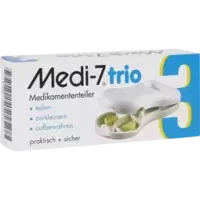 Medi-7 trio Tablettenteiler weiss
