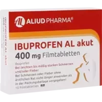 Ibuprofen AL akut 400mg Filmtabletten