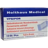 WUNDVERBAND steril YPSIPOR 7.2x5cm