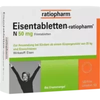 Eisentabletten-ratiopharm N 50mg Filmtabletten