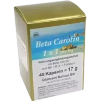 Beta Carotin 1 x 1 pro Tag