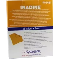 INADINE SALBENGAZE mit PVP Iod 5 x 5 cm