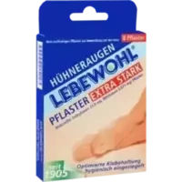 Lebewohl Hühneraugen Plaster extra stark eingesieg