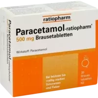 Paracetamol-ratiopharm 500mg Brausetabletten