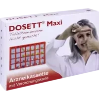 DOSETT Maxi-Arzneikassette rot