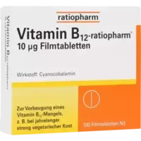 Vitamin-B12-ratiopharm 10ug Filmtabletten