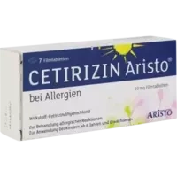 Cetirizin Aristo bei Allergien 10mg Filmtabletten